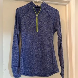 Tangerine Form fitted long sleeve workout top